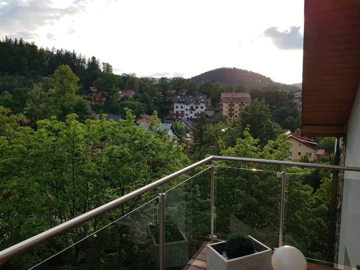 Apartament Z Widokiem Karpacz Esterno foto